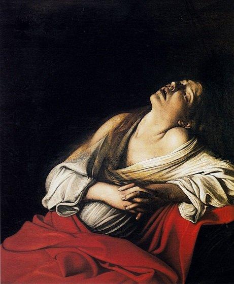 Michelangelo Merisi Caravaggio - Maddalena in estasi